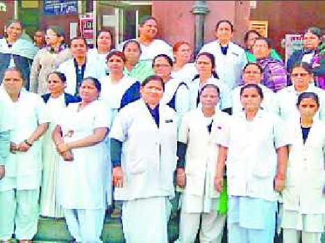 The patient suffering from nurses' strike